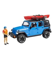 Bruder Jeep Wrangler U. Rubicon Kano ve Sürücü BR02529