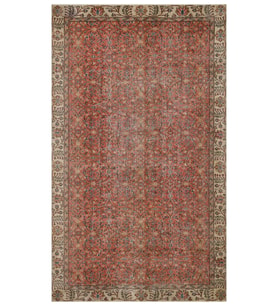 Benzersiz El Yapımı Vintage Halı 160x275 cm 9893