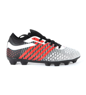 MP 222-2805 Byz-Krmz Erkek Krampon Futbol Ayakkabı (Beyaz)