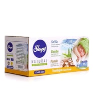 Mey İthalat® Natural Yenidoğan Islak Mendil 12x40 480 Yaprak