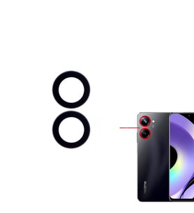 Realme 10 Pro 4G Uyumlu Kamera Lensi Cam RMX3663, RMX3660, RMX3661