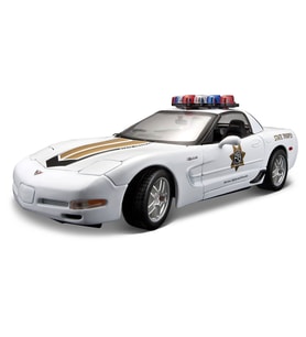 Maisto 1:18 Corvette Z06 Police Model Araba S/E