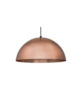 Rsylight Retro Metal Dekoratif Rustik Bakır Tekli Sarkıt Avize Çap 40 cm