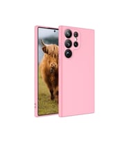 Samsung Galaxy S23 Ultra Uyumlu Kılıf Zore Mara Lansman Kapak (Pembe)