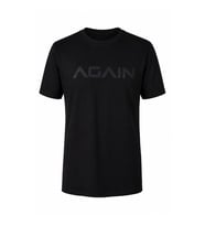 Trender Again Baskı Modal Octavian Siyah Erkek T-Shirt 226-30
