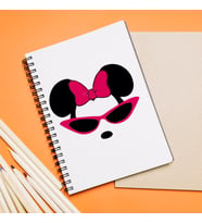 Minnie Mouse Sevgili Çift Tasarımlı Defter