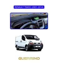 RENAULT TRAFIC (2001-2014)TORPİDO KORUMA HALISI MAVİ KENAR