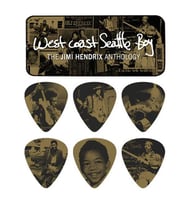 Jim Dunlop Jimi Hendrix West Coast 6lı Pena Seti (Heavy)
