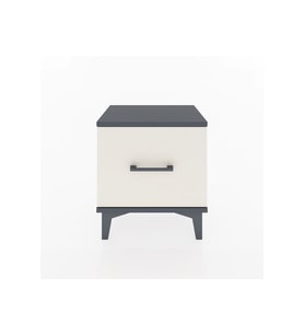 Arges Komodin Tek Çekmeceli 44x30x48 Antrasit-Aytaşı