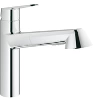 Grohe Eviye Bataryası Spiralli 2 Fonk. Eurodisc Krom - 32257002 (Çok Renkli)