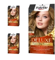 Palette Deluxe Saç Boyası 8-01 Küllü Açık Kumral 3 Adet