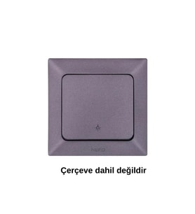 NE-AD Aras Light Anahtar - Füme
