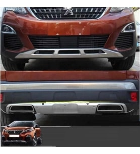 Peugeot 3008 Uyumlu Ön Arka Tampon Koruyucu Difüzör 2016-2019