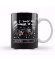 All I Want For Christmas Is Thnderbird 5 Kupa Bardak Porselen