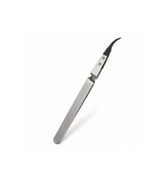 ST-15 Profesyonel Seramik Uçlu Eğri Hassas Cımbız Ters Mekanizmalı Antistatik Isıya Dayanıklı 14 Cm