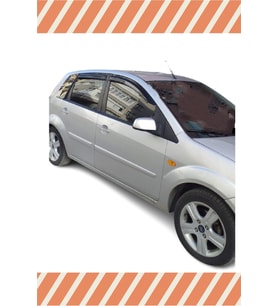 Ford Fiesta 2002 -2009 4'lü Mügen Tip Cam Rüzgarlığı