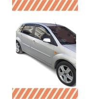 Ford Fiesta 2002 -2009 4'lü Mügen Tip Cam Rüzgarlığı