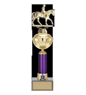 ODAK KUPA - Figürlü Kupalar - At / Binici Figürlü Kupalar FG-059 B - 42 cm