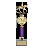 ODAK KUPA - Figürlü Kupalar - At / Binici Figürlü Kupalar FG-059 B - 42 cm