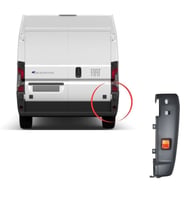 Fiat Ducato Köşe Tampon Sağ  Reflektörlü 