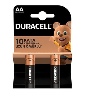 Duracell Pil 2 Li AA Kalem