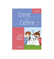 Emre İle Cemre 02 Kedili Takvim Yapıyor Miyase Sertbarut Tudem Yayınları