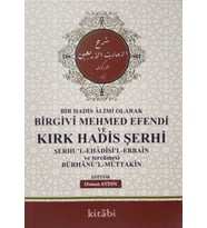 Bir Hadis Alimi Olarak Birgivi Mehmed Efendi ve Kırk Hadis Şerhi