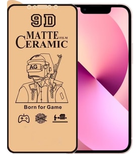 Apple Uyumlu   iPhone 13 Mini Ekran Koruyucu 9D Mat Seramik Nano