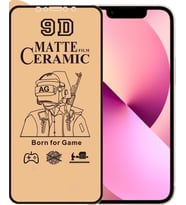 Apple Uyumlu   iPhone 13 Mini Ekran Koruyucu 9D Mat Seramik Nano