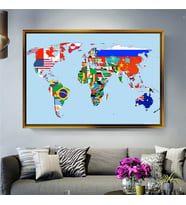 Altın Çerçeveli dekoratif tablo l890 (Gold)