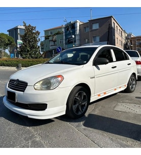 Hyundai Accent Era Custom Ön Ek Mat Siyah Plastik Karlık