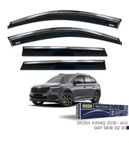 SKODA KAMIQ 2018 2019 2020 2021 2022 2023 2024 2025 KROMLU CAM RÜZGARLIĞI 4 LÜ