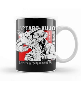 Jotaro Kujo 022 Kupa Bardak Porselen