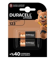 DURACELL CR123A 3 VOLT LİTYUM PİL (2Lİ PAKET FİYATI)