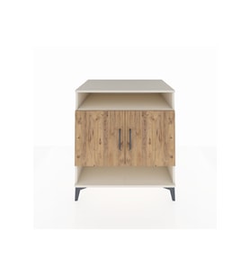 Kronos Şifonyer 3 Raflı 2 Kapaklı 88x59x96 Aytaşı-Çam