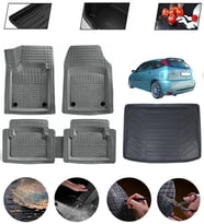 Ford Focus 1 Sedan Uyumlu Paspas Araca Özel Bagaj Havuzu MBS Gri