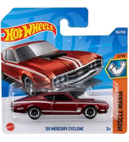 Hot Wheels '69 Mercury Cyclone - Kırmızı - 2025 - HYY61 - 1/64