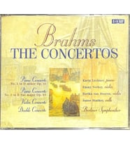 (Plak Değildir CD dir) CD Brahams The Concertos 3 CD Birarada (Karışık)