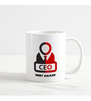 Ceo Kupa Bardak (1. Tasarım) (Beyaz)