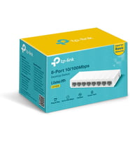 Tp-Link Ls1008, 8-Port 10/100 Mbps Fast Ethernet Switch, 8 Bağlantılı Ethernet Çevirici, Beyaz