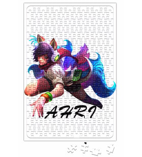 Ahri Oyun Darius Yasuo Jinx Morgana Katarina Ezreal Puzzle