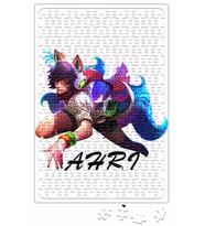 Ahri Oyun Darius Yasuo Jinx Morgana Katarina Ezreal Puzzle