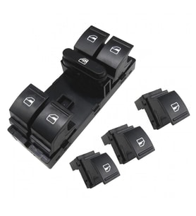 Seat Leon Cam Düğmesi Anahtarı Takımı 2006-2012