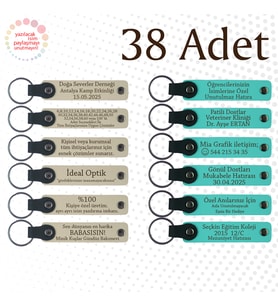 S Kahve & Turkuaz, Kafe Müşterilerine Teşekkür Hediyesi, 38’li Set, Kişiselleştirilebilir Hatıra