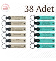 S Kahve & Turkuaz, Kafe Müşterilerine Teşekkür Hediyesi, 38’li Set, Kişiselleştirilebilir Hatıra