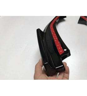 Honda Civic Uyumlu Fc5 2016-2020 Arka Çıkıntılı Flap Piano Black