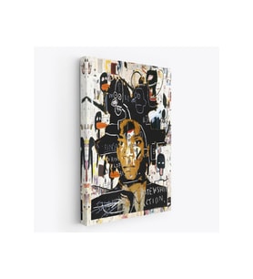 Jean Michel Basquiat'ın Kendi Portresi Kanvas Tablo-4968