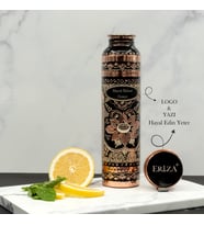 Eriza Kişiselleştirilebilir Kalaylı Bakır Su Matarası 530 ml