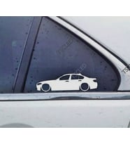 F10 5-series 520d 535d Kelebek Cam Oto Sticker 2 Adet