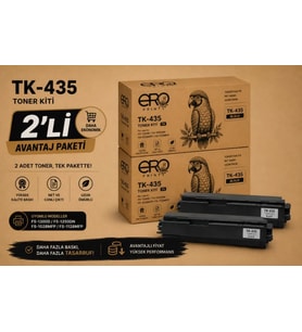Kyocera TASKalfa 221 Muadil Toner - 2'li Avantaj Paket